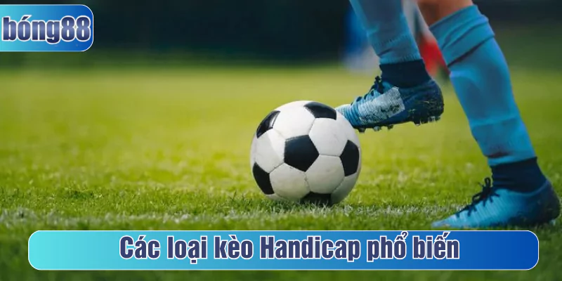 Các loại kèo handicap phổ biến