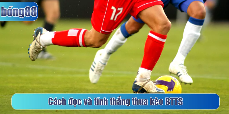 Cách đọc và tính thắng thua kèo BTTS