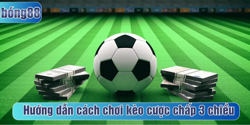 Hướng dẫn cách chơi kèo cược chấp 3 chiều