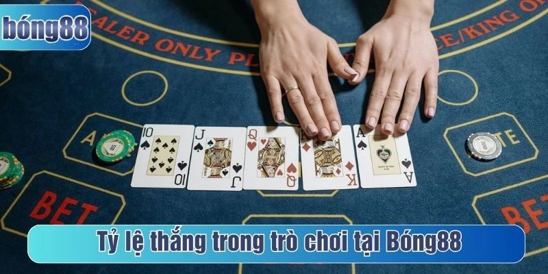 Tỷ lệ thắng trong trò chơi tại Bóng88